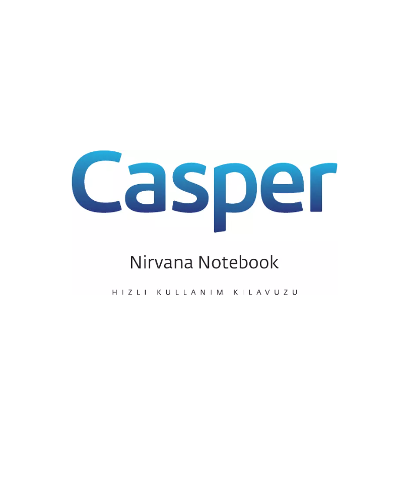 Page n°1 - Manuel utilisateur Casper Nirvana CGA.P847-4K00V