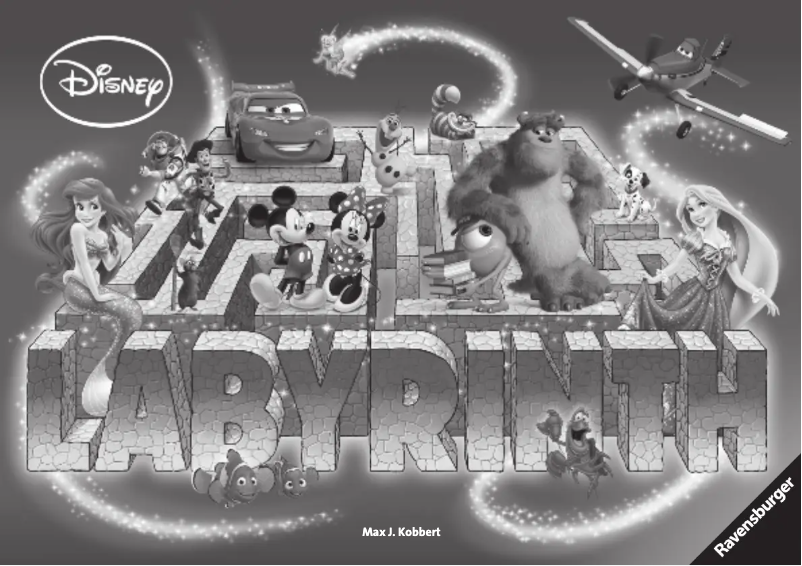 Página 1 del manual Manual de usuario Ravensburger Disney Labyrinth