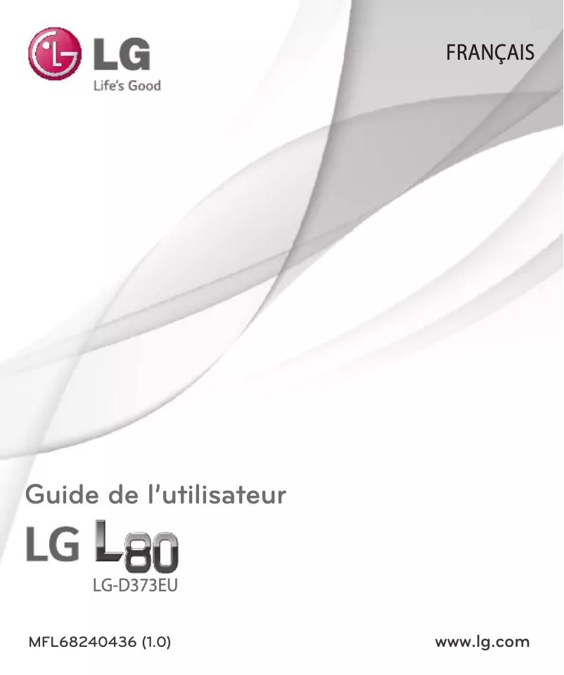 Page n°1 - Manuel utilisateur LG L35