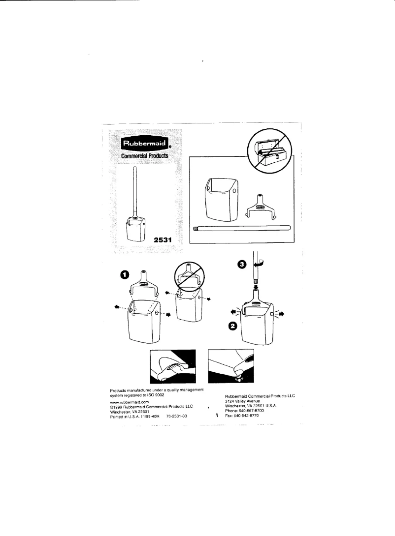 Image de la première page du manuel de l'appareil Lobby Pro 2532