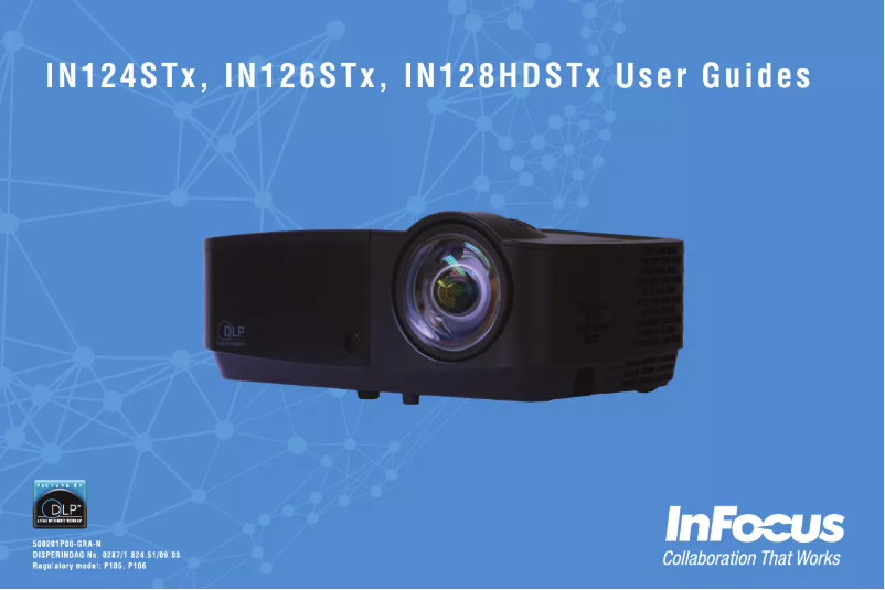 Image de la première page du manuel de l'appareil IN126STX