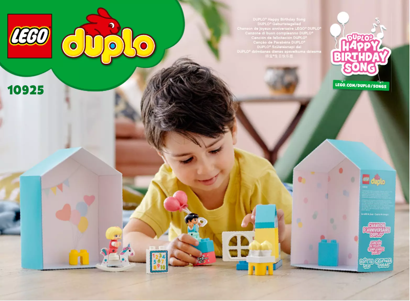 Page 1 de la notice Manuel utilisateur Lego Duplo 10925