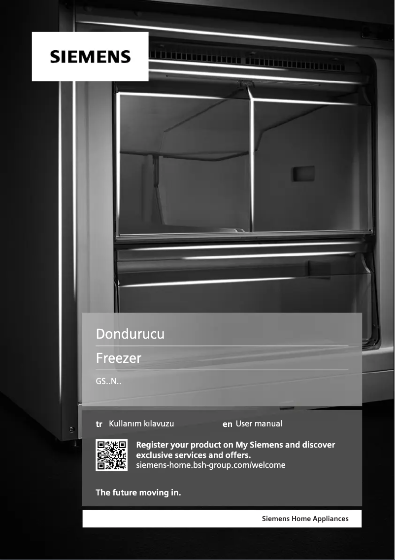 Page 1 de la notice Manuel utilisateur Siemens GS36NVIF0N