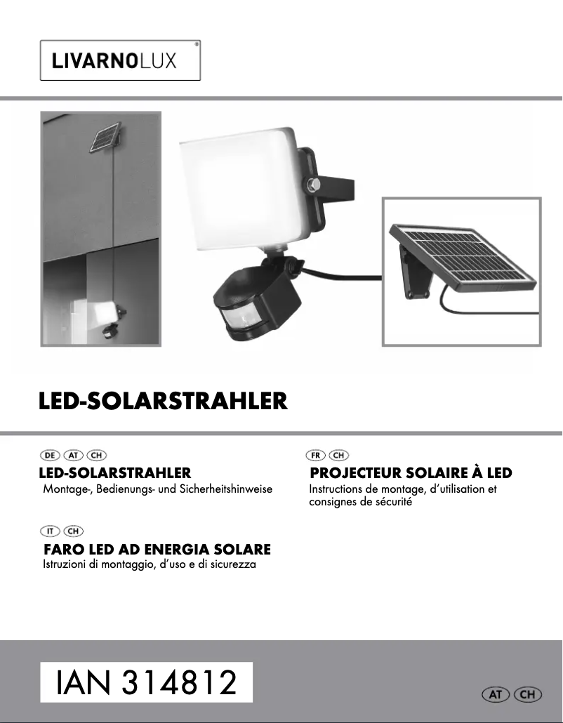 Page n°1 - Manuel utilisateur Livarno Lux HG04857A