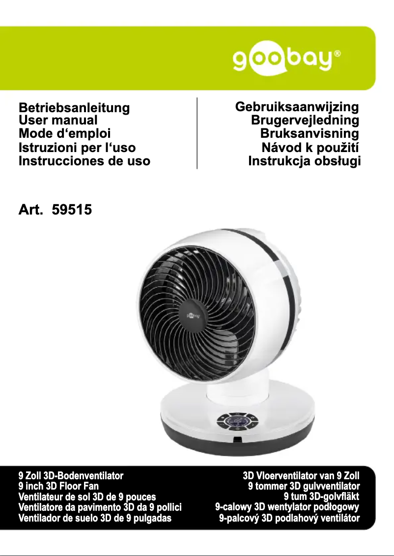 Image de la première page du manuel de l'appareil 59515