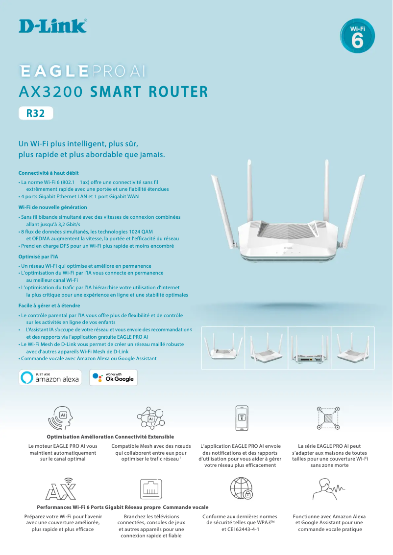 Image de la première page du manuel de l'appareil Eagle Pro AI R32
