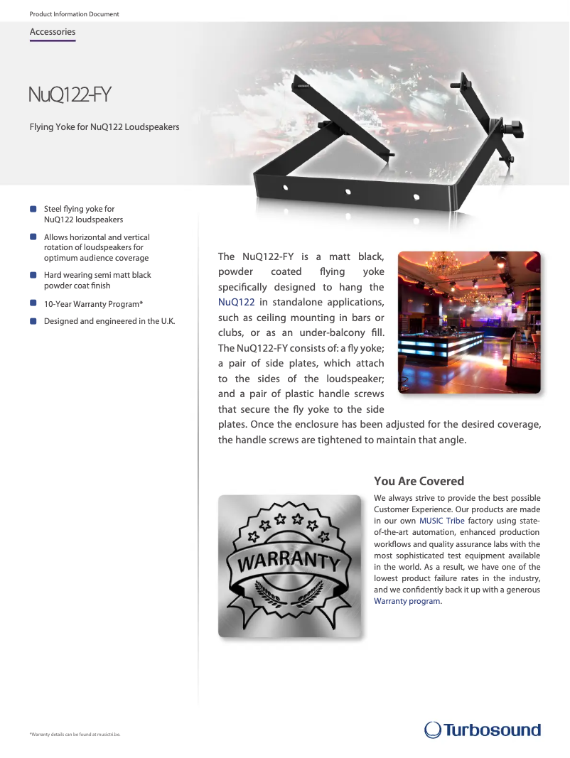 Image de la première page du manuel de l'appareil NuQ122-FY