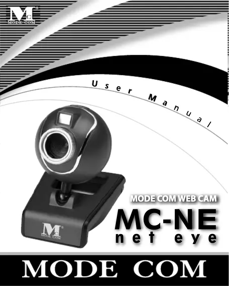 Page 1 de la notice Manuel utilisateur ModeCom MC-NE Net Eye