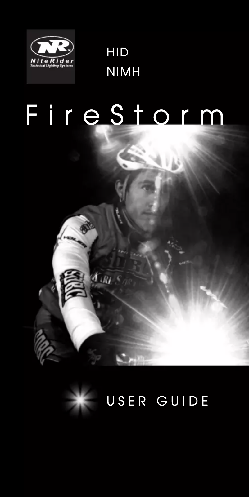 Page n°1 - Manuel utilisateur NiteRider FireStorm