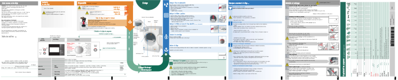 Image de la première page du manuel de l'appareil WTS86582FF