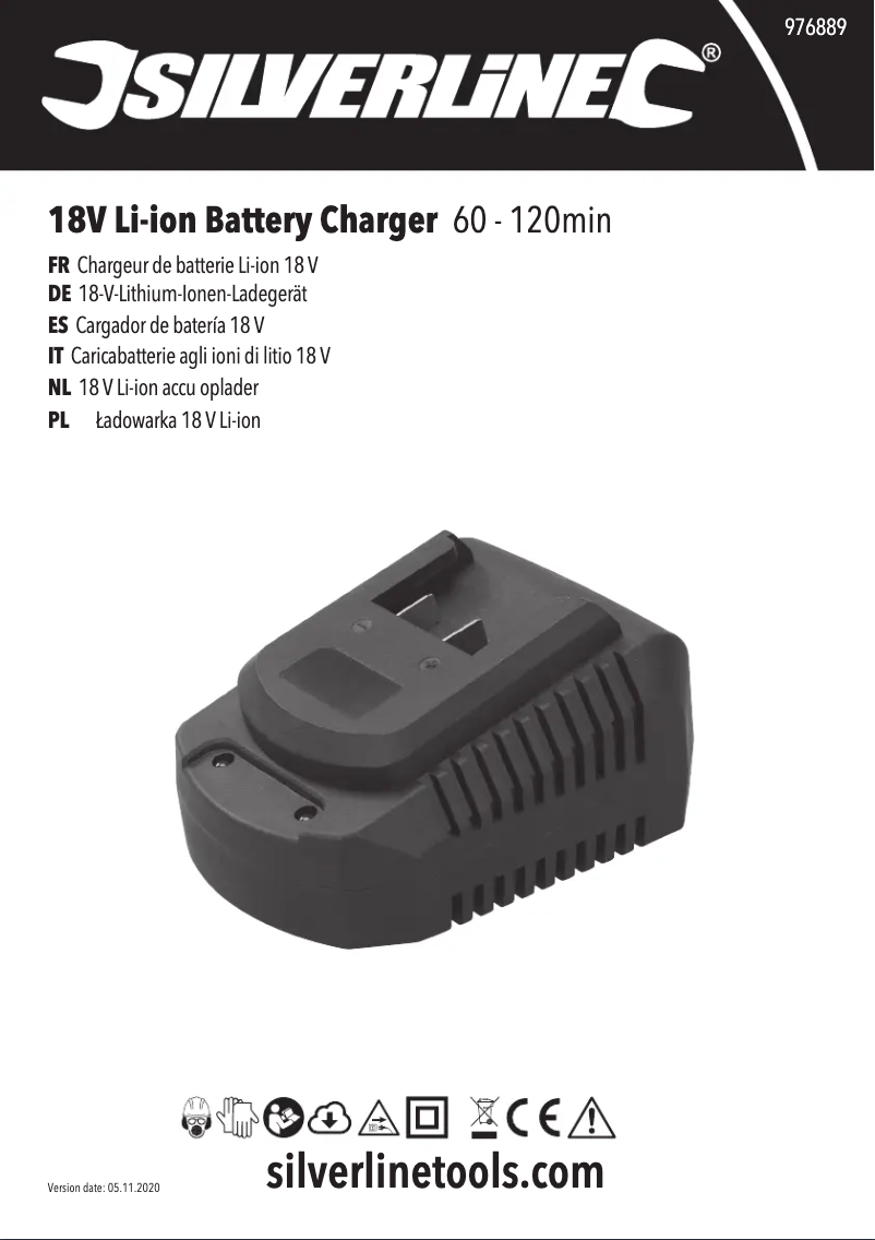 Page 1 de la notice Manuel utilisateur Silverline 976889