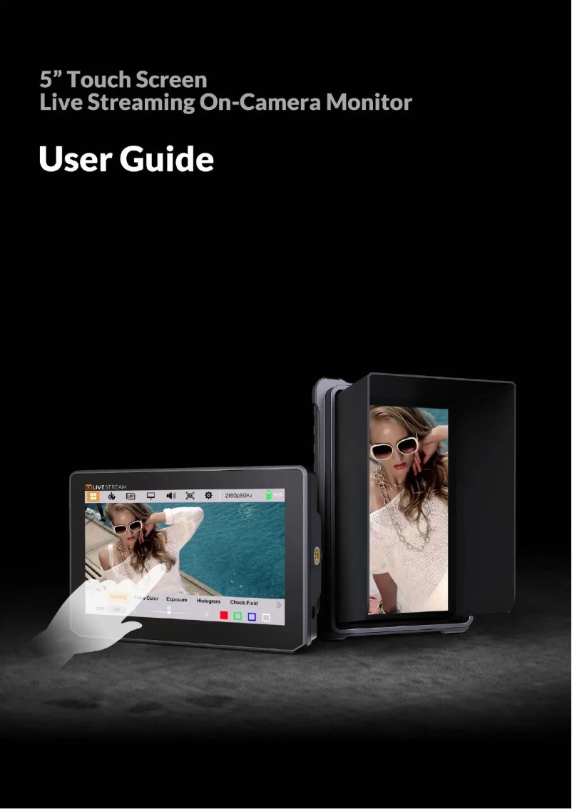 Image de la première page du manuel de l'appareil T5U