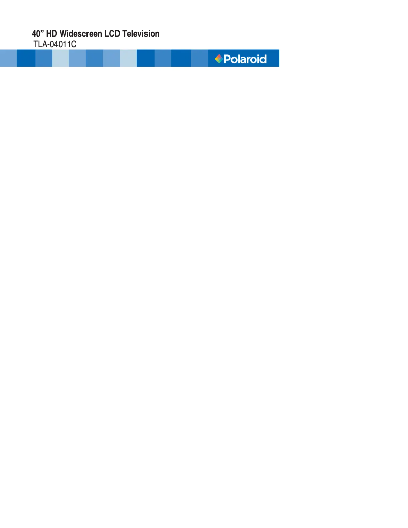 Image de la première page du manuel de l'appareil TLA-04011C