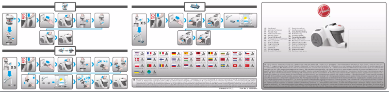 Page 1 de la notice Manuel utilisateur Hoover H-Power 300 Pet & Allergy