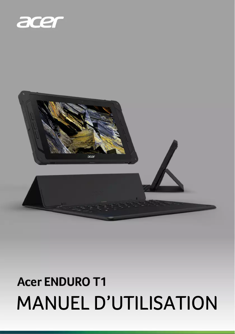 Página 1 del manual Manual de usuario Acer Enduro ET110-31W