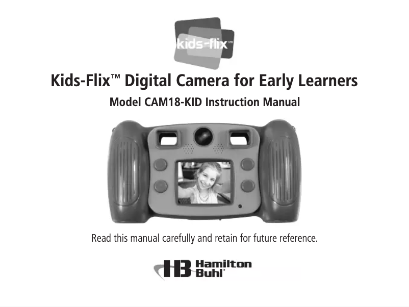 Page n°1 - Manuel utilisateur Hamilton Buhl Kids-Flix