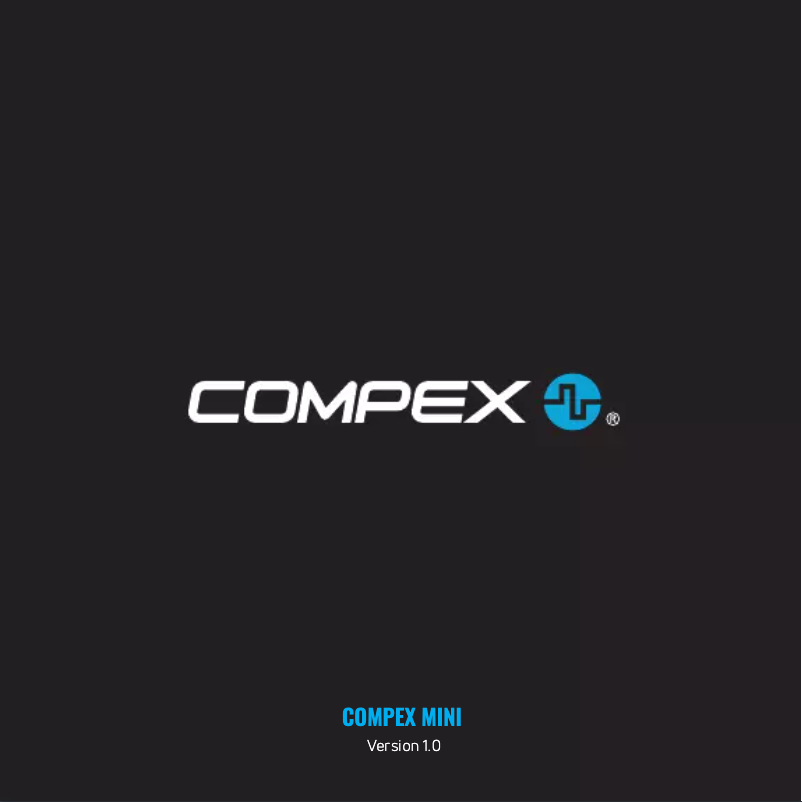 Image de la première page du manuel de l'appareil Mini