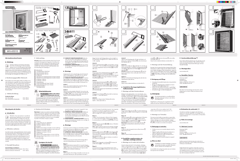Página 1 del manual Manual de usuario Powerfix IAN 43010