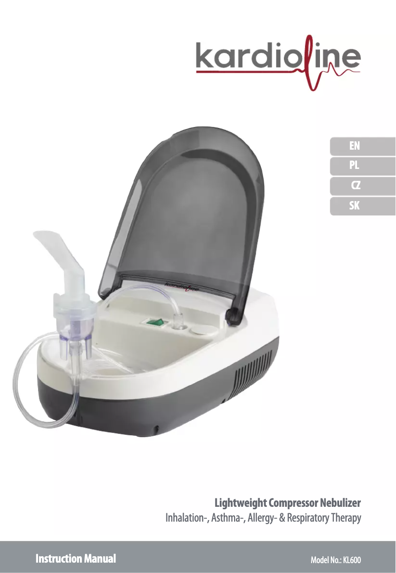 Page 1 de la notice Manuel utilisateur Kardioline KL600