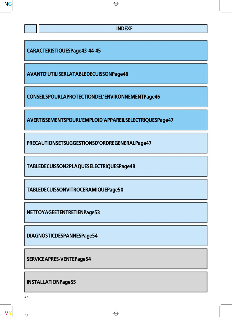 Page 1 de la notice Manuel utilisateur Whirlpool AKR 012 IX