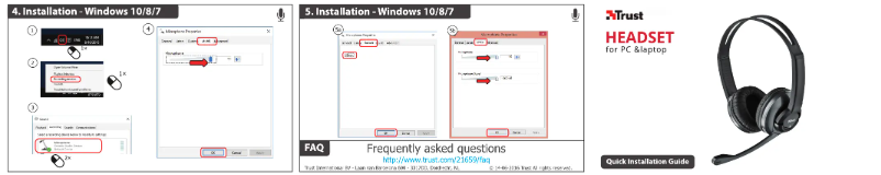 Page n°1 - Manuel utilisateur Trust 21659
