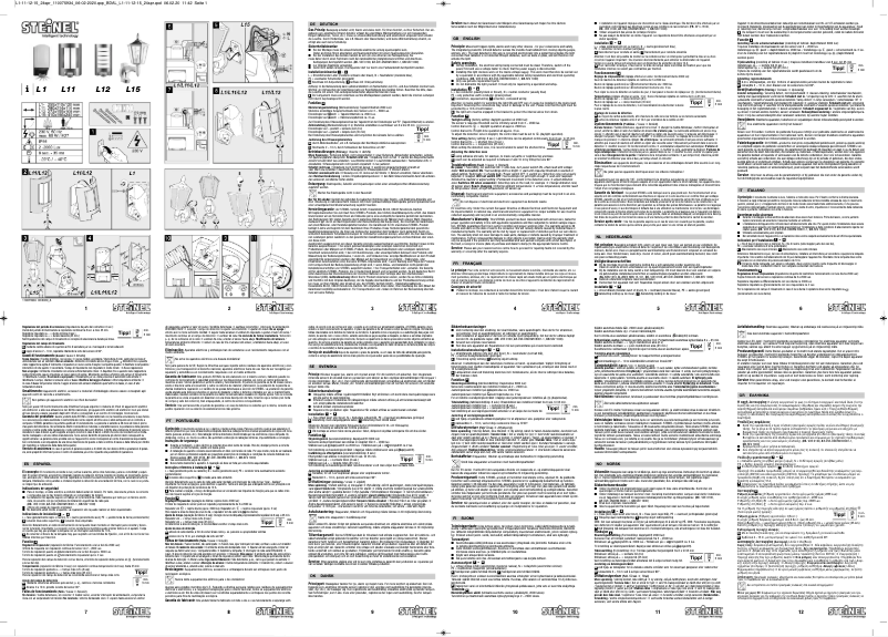 Page 1 de la notice Manuel utilisateur Steinel My L 1