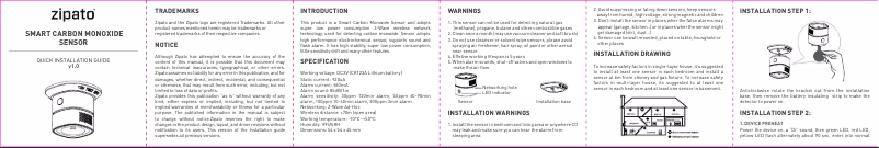 Página 1 del manual Manual de usuario Zipato Z-wave HM-HS1CA-Z.EU