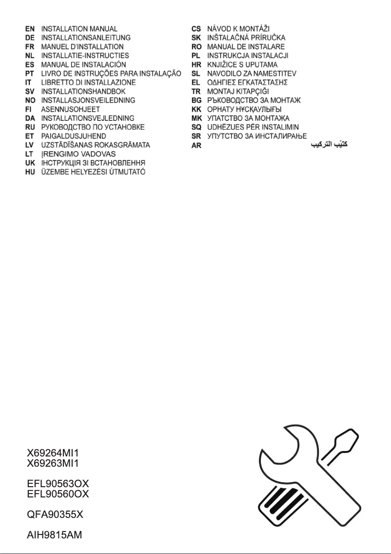 Página 1 del manual Manual de usuario AEG AIH9815AM