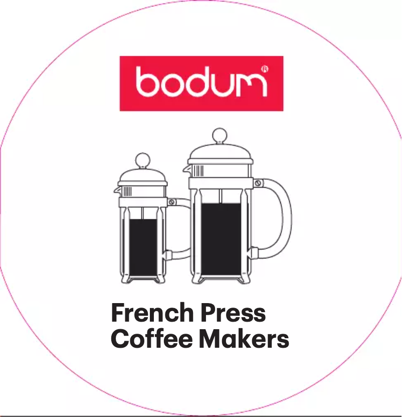 Page 1 de la notice Manuel utilisateur Bodum French Press