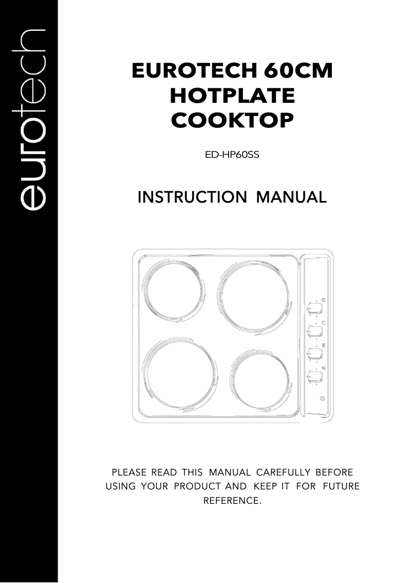 Page n°1 - Manuel utilisateur Eurotech ED-HP60SS