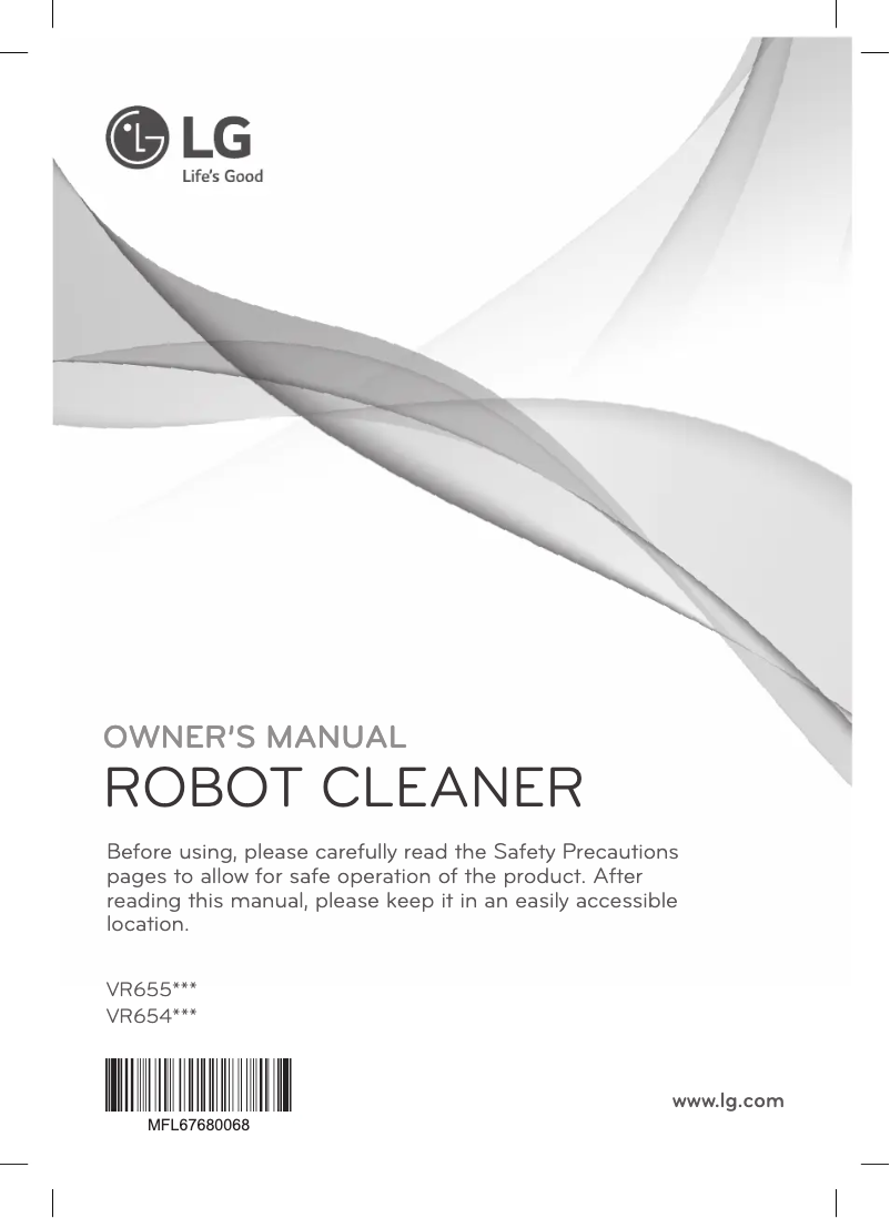 Page n°1 - Manuel utilisateur LG VR6540LV