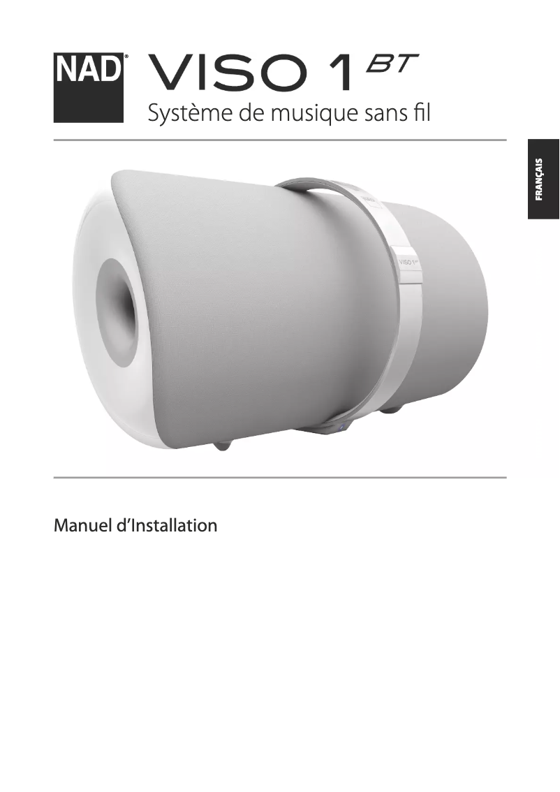 Image de la première page du manuel de l'appareil Viso 1 BT