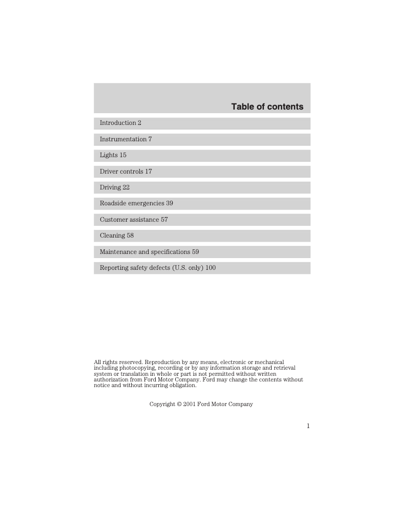 Image de la première page du manuel de l'appareil F-53 Motorhome Chassis (2002)