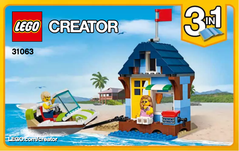 Page 1 de la notice Manuel utilisateur Lego Creator 31063
