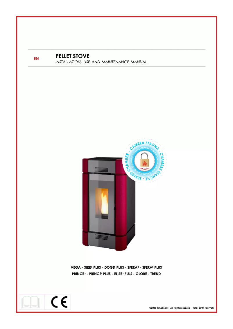 Page 1 de la notice Manuel utilisateur Cadel ELISE 3 PLUS