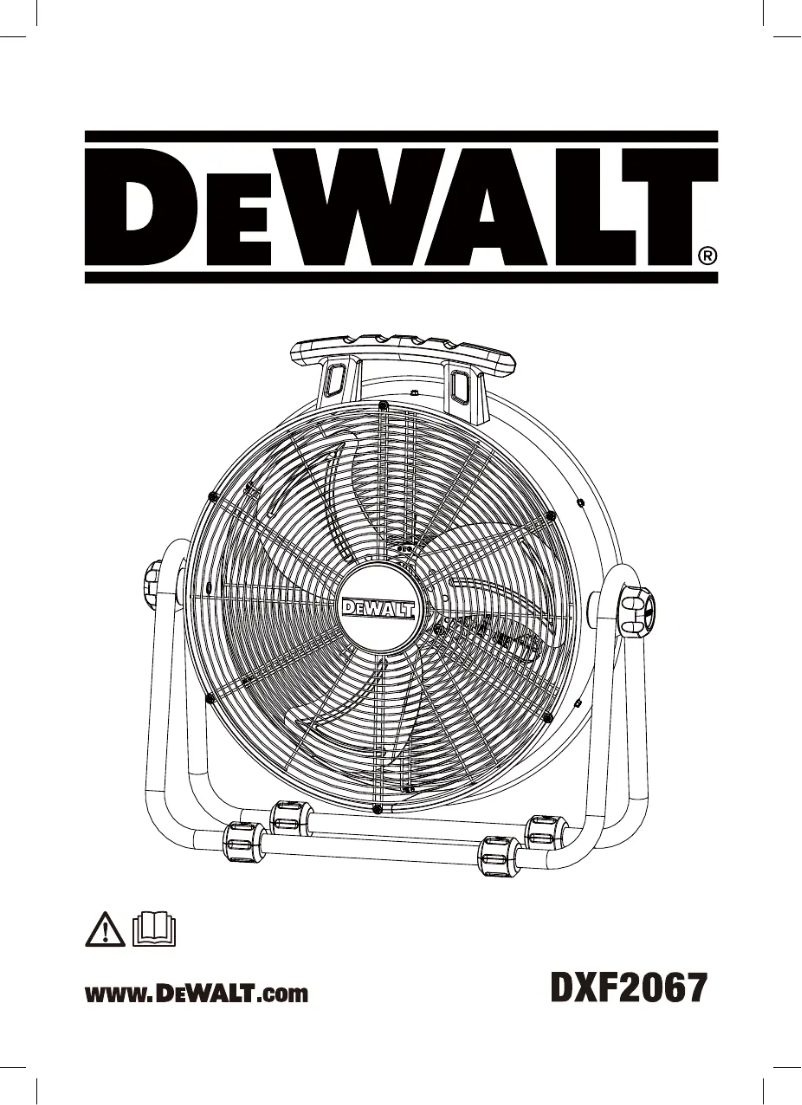 Page n°1 - Manuel utilisateur DeWalt DXF2067
