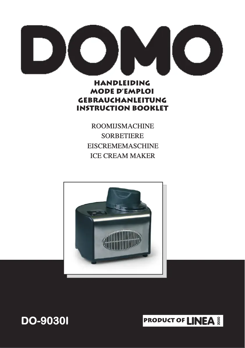 Page n°1 - Manuel utilisateur Domo DO9030I