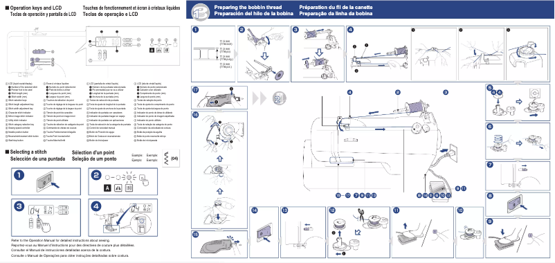 Image de la première page du manuel de l'appareil SQ9185
