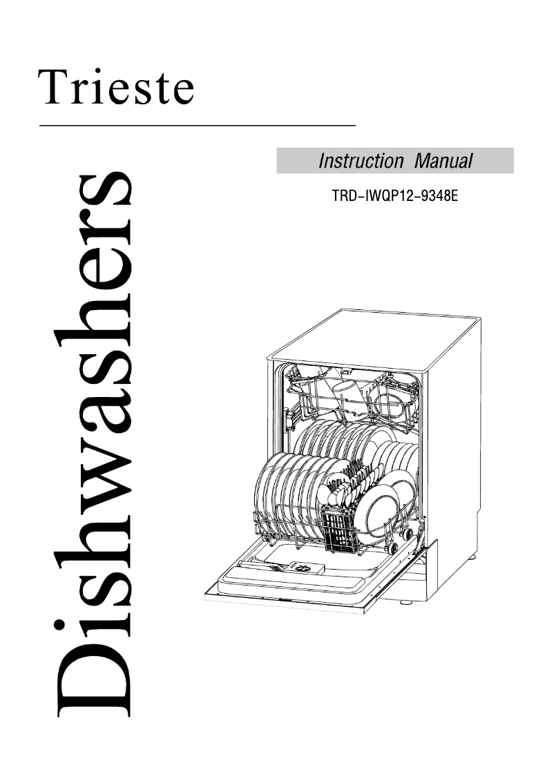 Page n°1 - Manuel utilisateur Trieste TRD-IWQP12-9348E