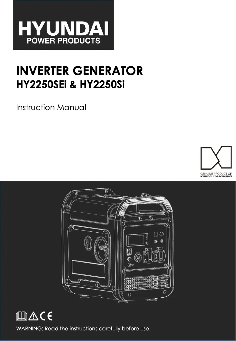 Page 1 de la notice Manuel utilisateur Hyundai HY2250SEi