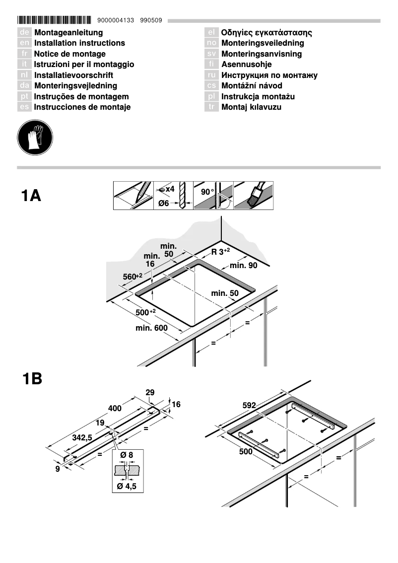 Page 1 de la notice Manuel utilisateur Neff T14T70N0