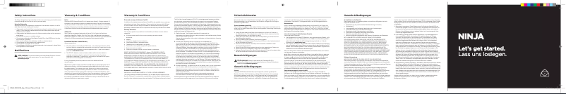 Page n°1 - Guide de démarrage rapide Atomos Ninja