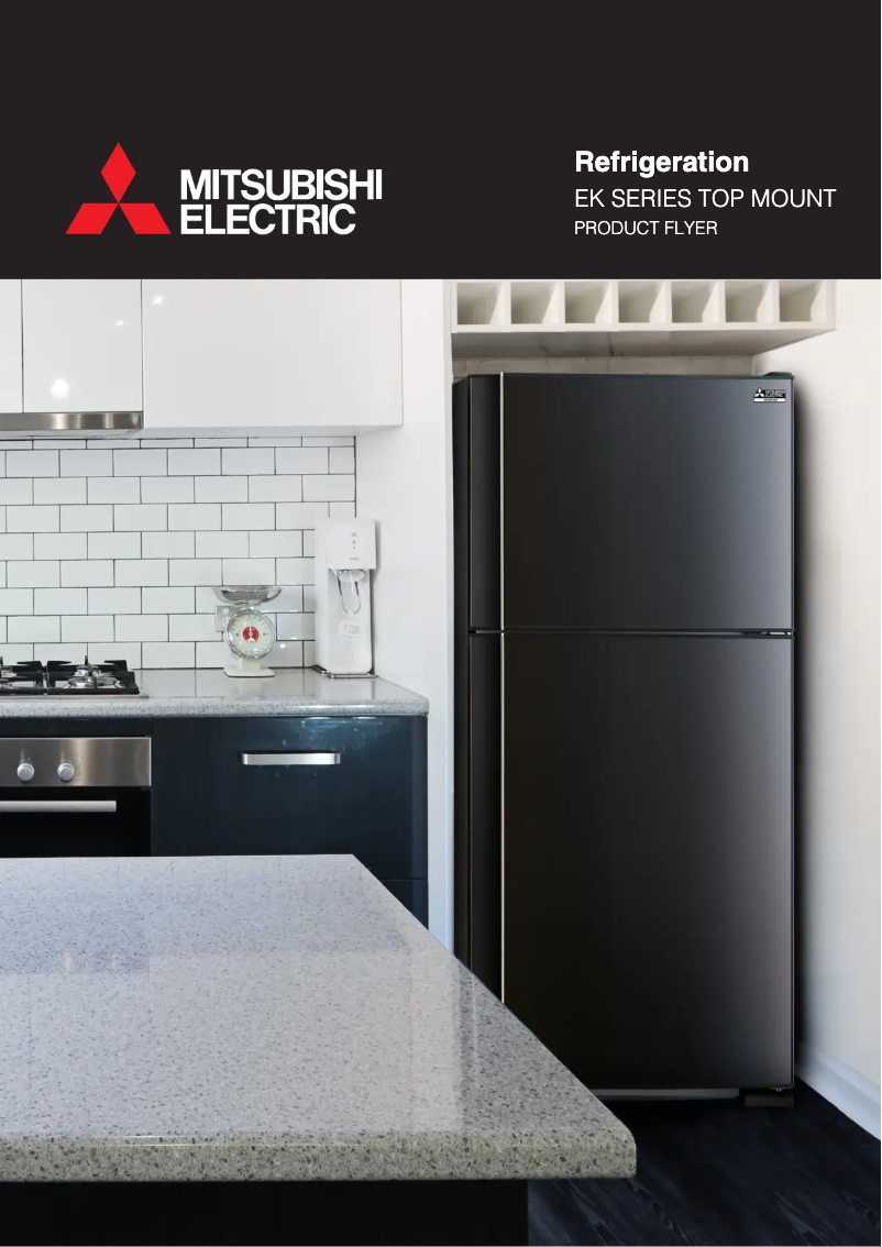 Page 1 de la notice Fiche technique Mitsubishi MR-508EK-SB-A2