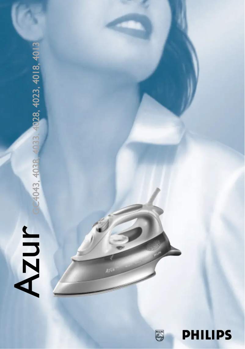 Image de la première page du manuel de l'appareil Azur GC4023