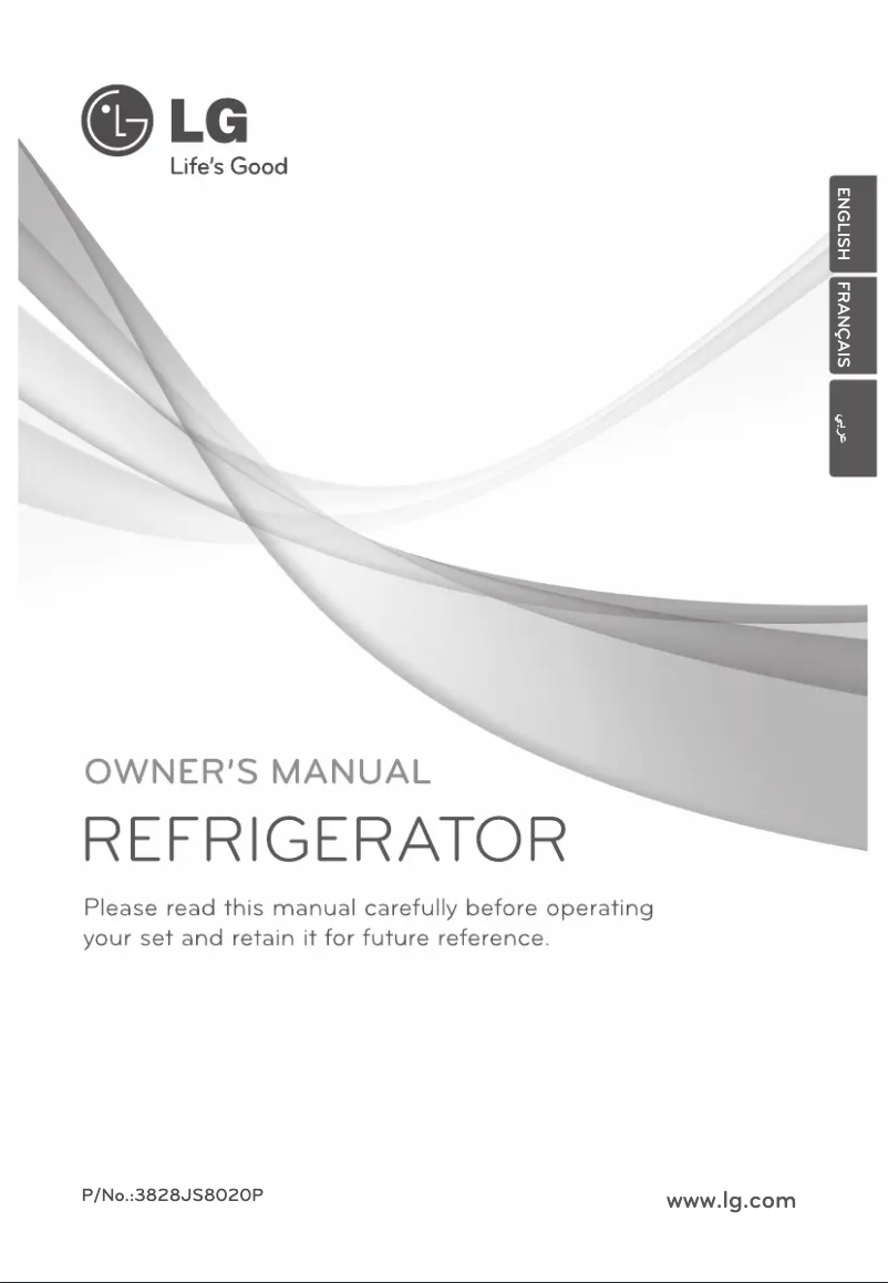 Image de la première page du manuel de l'appareil GC-051SA