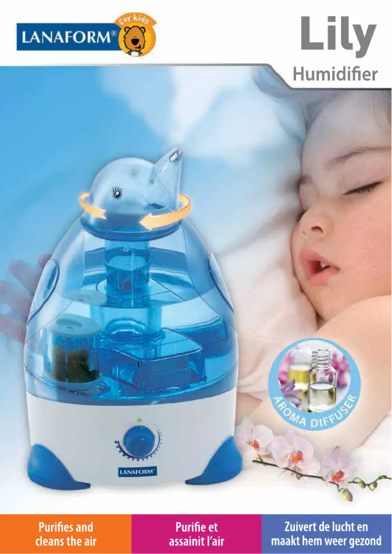 Página 1 del manual Manual de usuario Lanaform Lily