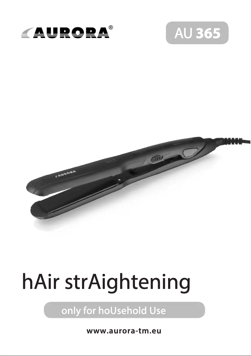 Page 1 de la notice Manuel utilisateur Aurora AU 365
