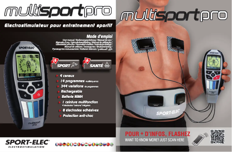 Page n°1 - Manuel utilisateur Sport-Elec MultiSport Pro