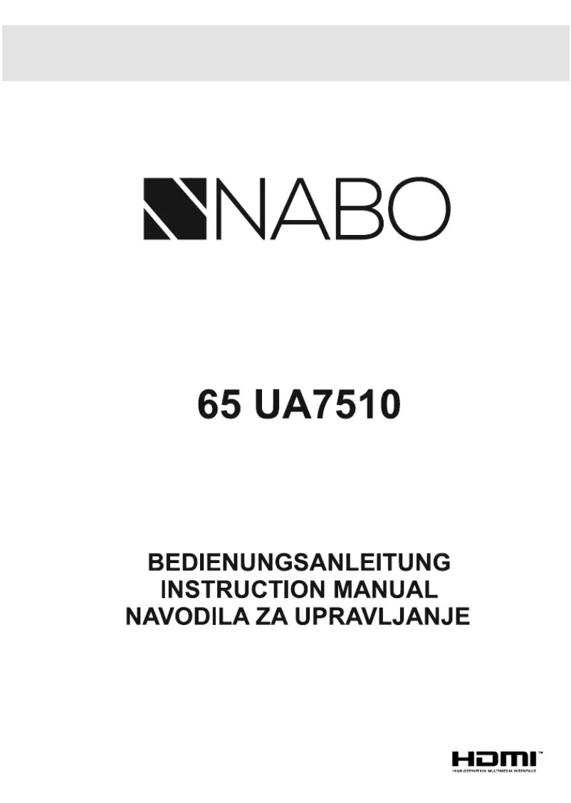 Image de la première page du manuel de l'appareil 65 UA7510