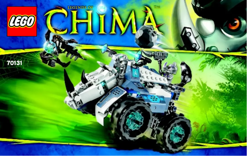Page n°1 - Manuel utilisateur Lego Chima 70131